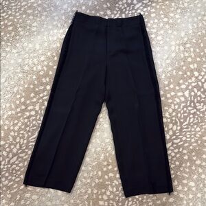 Club Monaco Elegant Black Dress Pants. Fringe side.  Size 8
